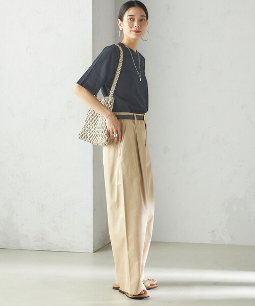 SHIPS  Primary Navy Label:シンチつきチノ SHIPS チノパン Primary Navy Label:チノパンツ レディース