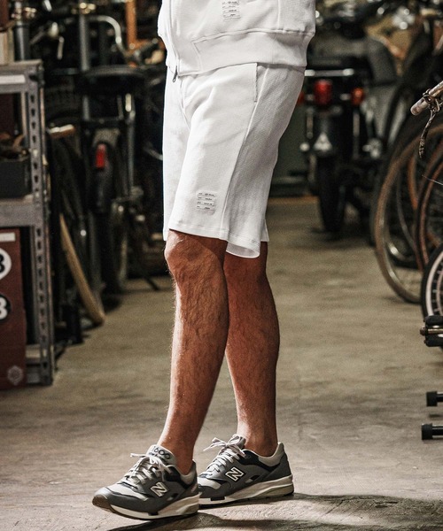 wjk reluxe パンツ mp13272-tight heavy waffle shorts ショートパンツ