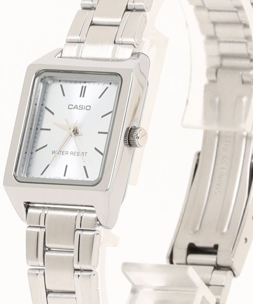 CASIO 腕時計 カシオ/ クォーツ スタンダード アナログ スクエア