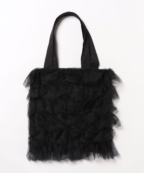 L LABEL（エルラベル） トートバッグ チュールフリルトートバッグ