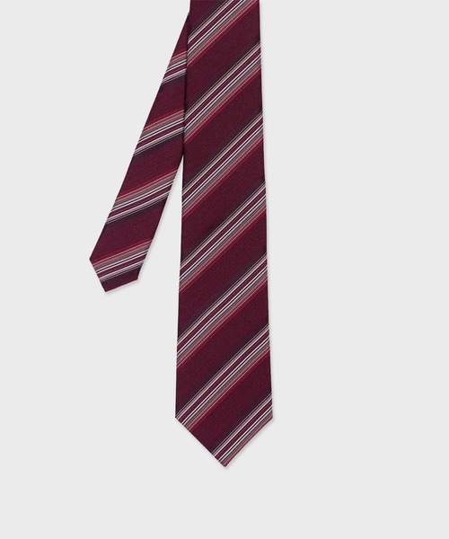 Paul Smith（ポール・スミス） ネクタイ マルチカラーレジメンタル