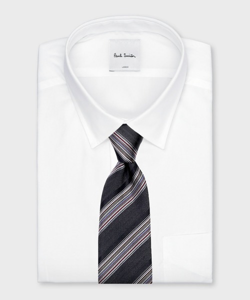Paul Smith（ポール・スミス） ネクタイ マルチカラーレジメンタル
