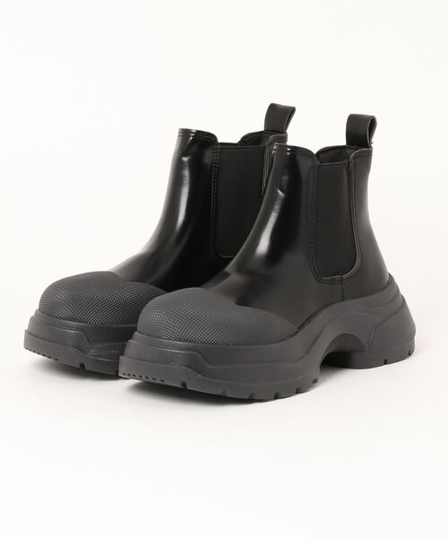 「Lace Ladies」 ショートブーツ 23 ブラック レディース_画像4