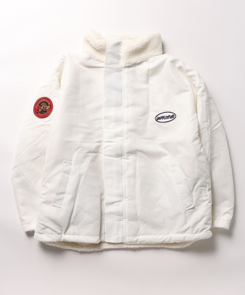 DIAVEL 「DIAVEL」 ジップアップブルゾン M ホワイト レディース