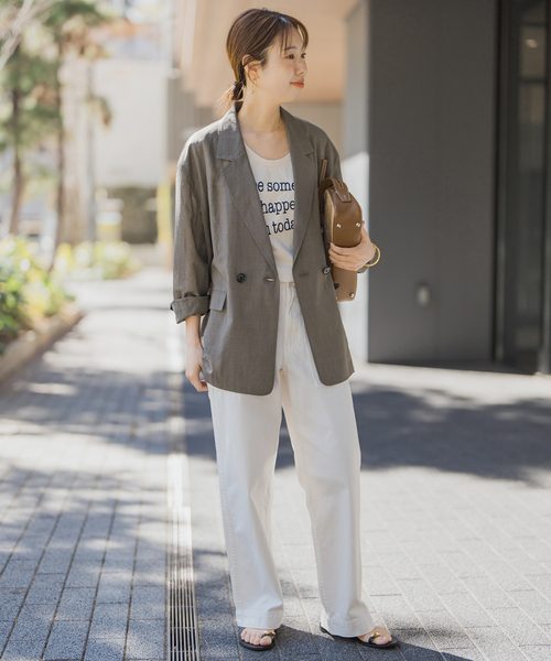 Spick＆Span ジャケット テーラードジャケット シアー