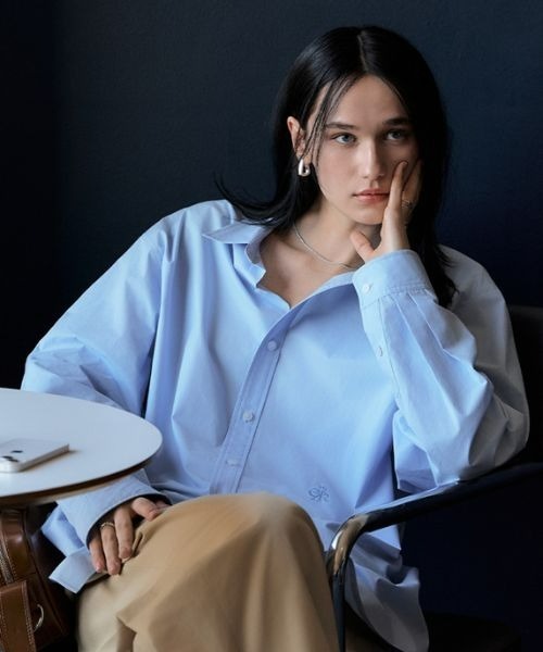 ブラウス シャツ COTTON RELAXED SHIRT レディース