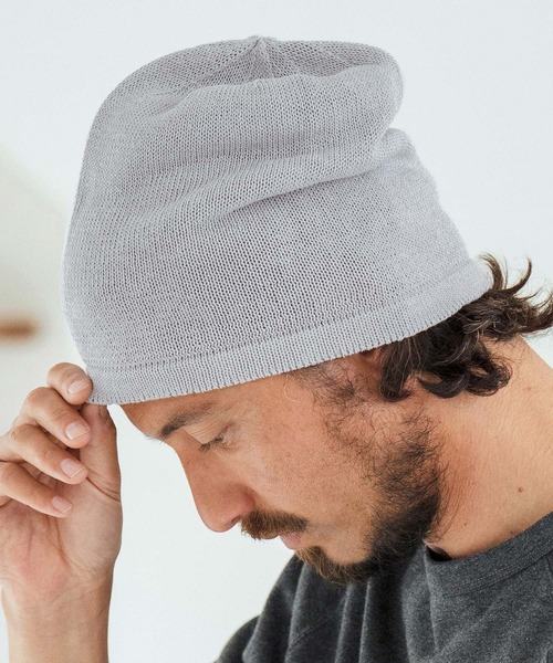 CAMBIO（カンビオ） ニット帽 ニットキャップ mko12739-Dry Touch Knit