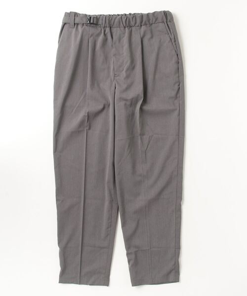スラックス 1TUCK BELTED PANTS メンズ