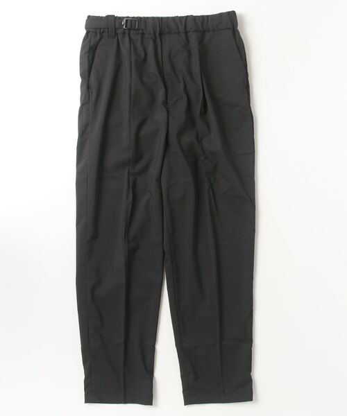 スラックス 1TUCK BELTED PANTS メンズ