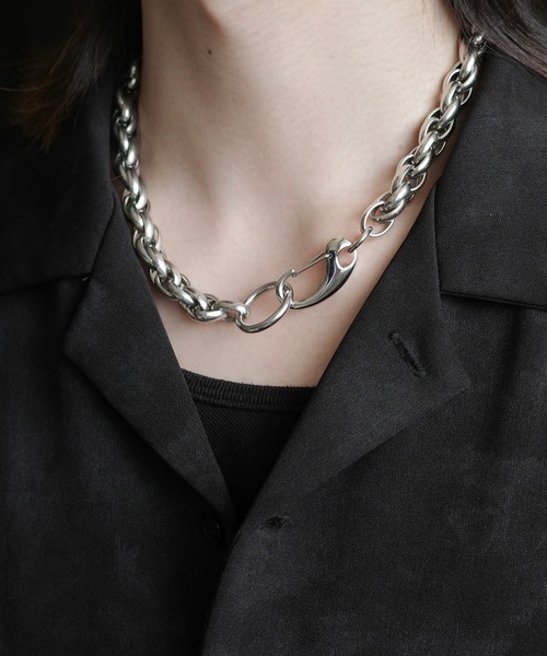 KUUUPY ネックレス Surgical Stainless Steel Ring Hook