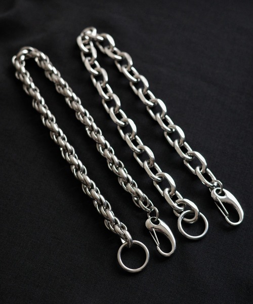 アクセサリー _kkkyosssukkke_ Surgical Stainless Steel Ring Hook Necklace - サージカル