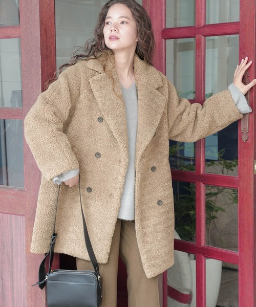 niko and… 「niko and」 チェスターコート FREE ホワイト