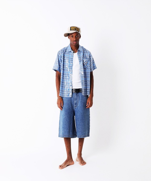 【ゆゆゆ】AFB SPANGLE SS SHIRTS　シャツ AFB シャツ SPANGLE SS SHIRTS メンズ : ZOZOTOWN Yahoo!店