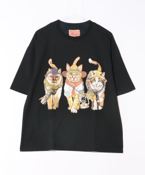 CORISCO（コリスコ） tシャツ 「CORISCO/コリスコ」アニマルプリントT 