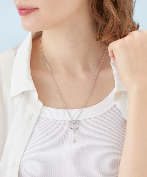 ネックレス 「Early Summer Collection」 シルバー ネックレス レディースの画像