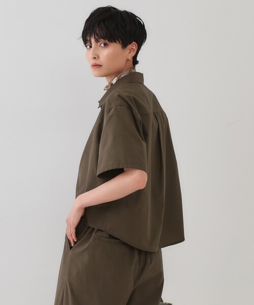 サロペット・オーバーオール・オールインワン Ito Fukuoka shirt corduroy all-in-one OPAQUE.CLIP（オペークドットクリップ） サロペット オーバーオール