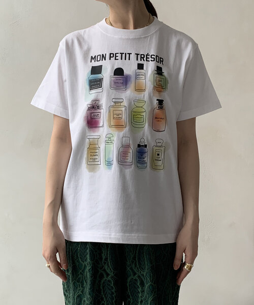 tシャツ 「WEB限定」パフュームロゴプリントTEE レディース WEB限定】パフュームロゴプリントTEE（Tシャツ/カットソー