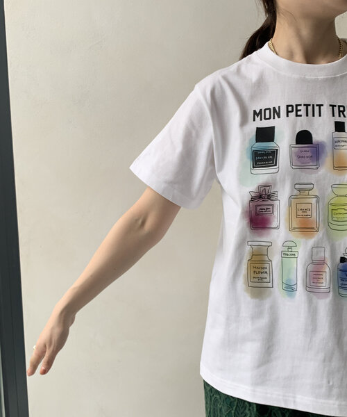 tシャツ 「WEB限定」パフュームロゴプリントTEE レディース WEB限定】パフュームロゴプリントTEE（Tシャツ/カットソー