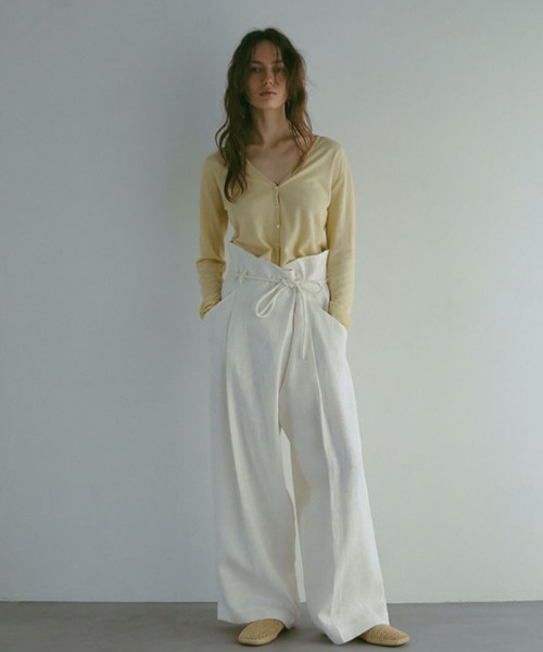 ETRE TOKYO（エトレトウキョウ） カーディガン Vネックバイカラー