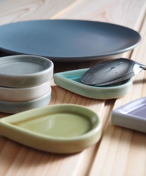 ピアス 「B＆D MINOYAKI」しずく 美濃焼き ピアス サージカル