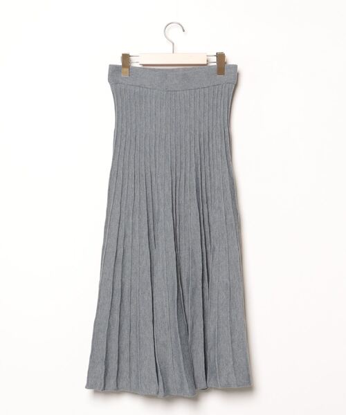 Mila Owen（ミラオーウェン） ニットスカート 1 グレー レディース