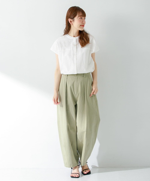 URBAN RESEARCH Sonny Label 「URBAN Label」 半袖ブラウス FREE