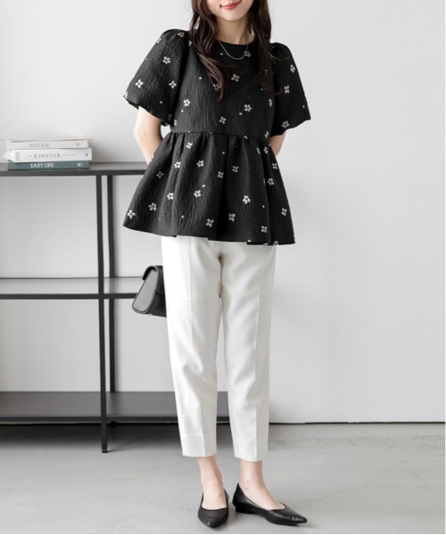 SUGAR BISKET（シュガービスケット） tシャツ フラワージャガード