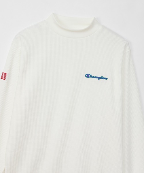 tシャツ 「Champion/チャンピオン」メンズ GOLF モックネックシャツ
