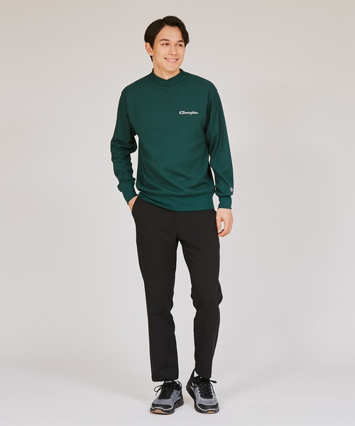 Champion モックネックシャツ　golf tシャツ 「Champion/チャンピオン」メンズ GOLF モックネックシャツ