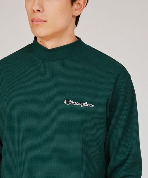 Champion モックネックシャツ　golf tシャツ 「Champion/チャンピオン」メンズ GOLF モックネックシャツ