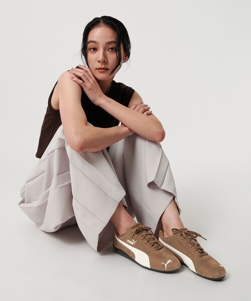 PUMA★Speedcat Ballet スピードキャット Black 送関込 PUMA SPEEDCAT BALLET SD WNS PUMA BLACK-PUMA WHITE-WARM W