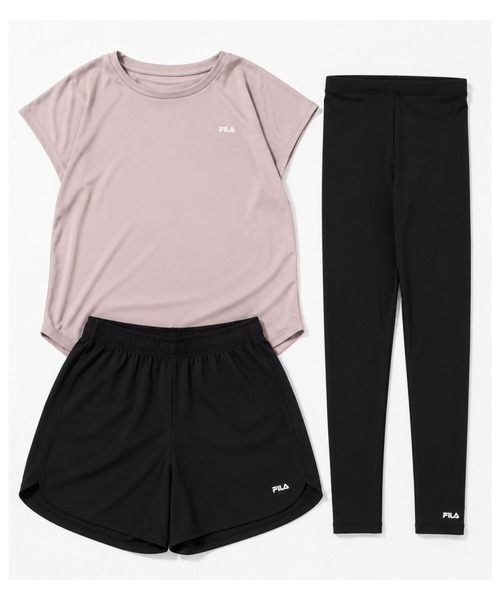 FILA（フィラ） ラッシュガード マルチウェイ セットアップ 3点セット
