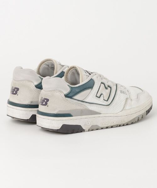 「New Balance」 ローカットスニーカー 24.5cm ホワイト レディース