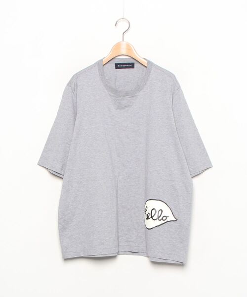 MADISONBLUE -  madison blue  半袖Tシャツ MADISON BLUE 「MADISON BLUE」 半袖Tシャツ M グレー