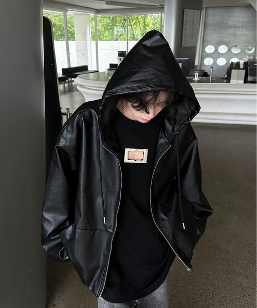 「neos」 ブルゾン LARGE ブラック メンズ_画像5