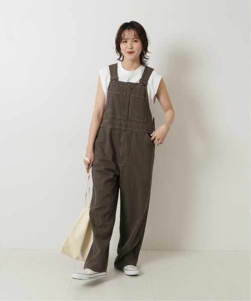 Spick＆Span 「Spick & Span」 オーバーオール 38 ホワイト