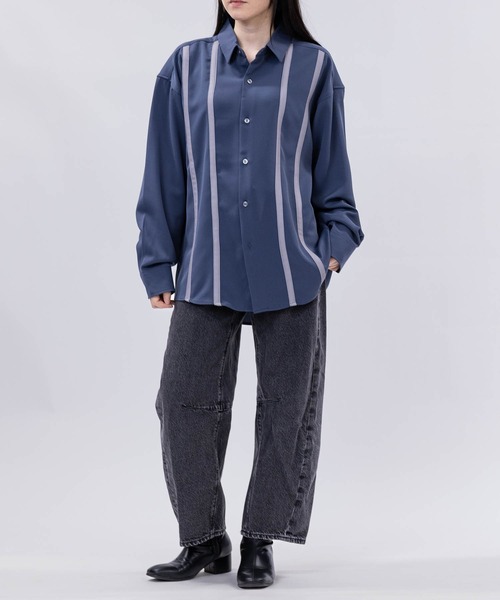 Limited Line Naive Magic シャツ 「a」「NAIVE MAGIC」ナチュラル