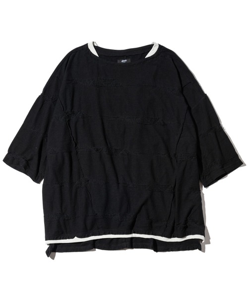 「glamb」 7分袖Tシャツ S ブルー メンズ