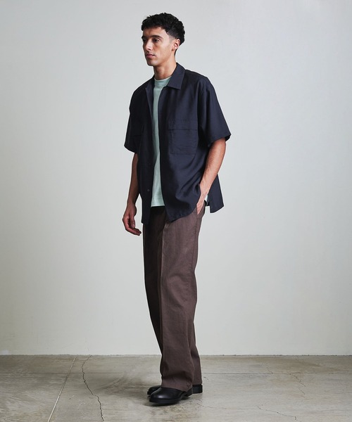 桜井着　マルチカラー　シャツ　サイズ2 info. BEAUTY＆YOUTH マルチサイズ シャツ 「マルチサイズ