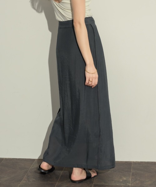 NEUNA（ヌナ） スカート レイヤードシアーラップスカート : ZOZOTOWN