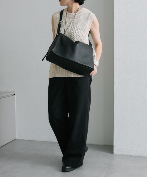 ear PAPILLONNER（イア パピヨネ） トートバッグ レザーフラップワン