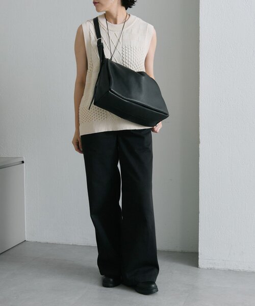 ear PAPILLONNER（イア パピヨネ） トートバッグ レザーフラップワン