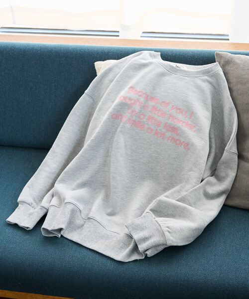 FREAK'S STORE トレーナー スウェット 限定展開 フロッキー ロゴ