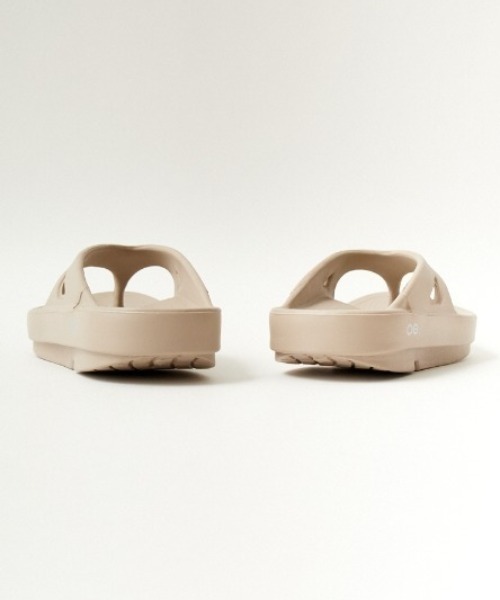 「OOFOS」 フラットサンダル 8 ブラック レディース_画像8