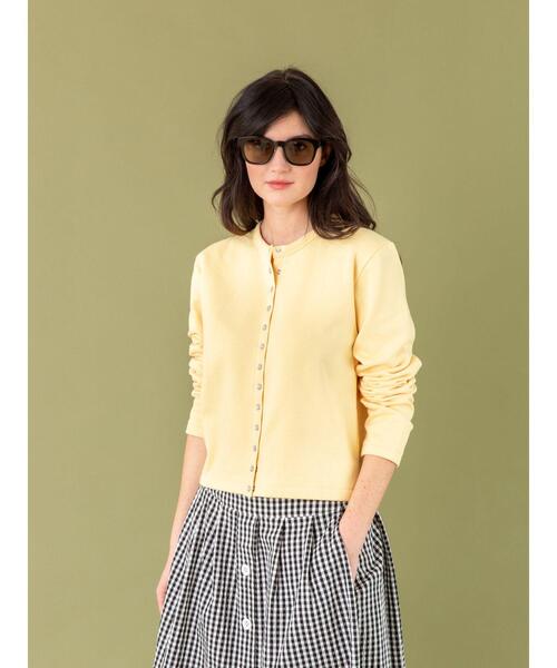 agnes b.（アニエスベー） カーディガン 2 イエロー系その他