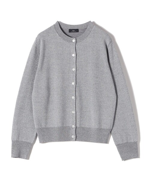 ★新品タグ付き★ジャス　ラメカーデ SHIPS（シップス） カーディガン SHIPS Primary Navy Label:「手洗い