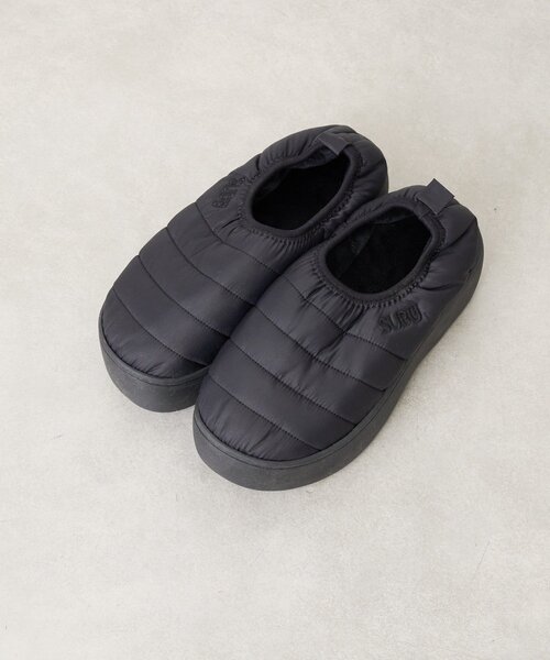 SUBU2025新モデル VAMP PLATFORM BLACK 冬用サンダル VAMP PLATFORM