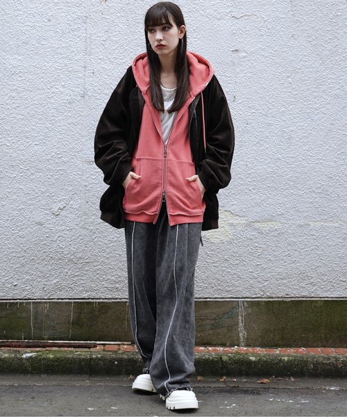 「INTER FACTORY」 ブルゾン MEDIUM ブラック メンズ_画像9