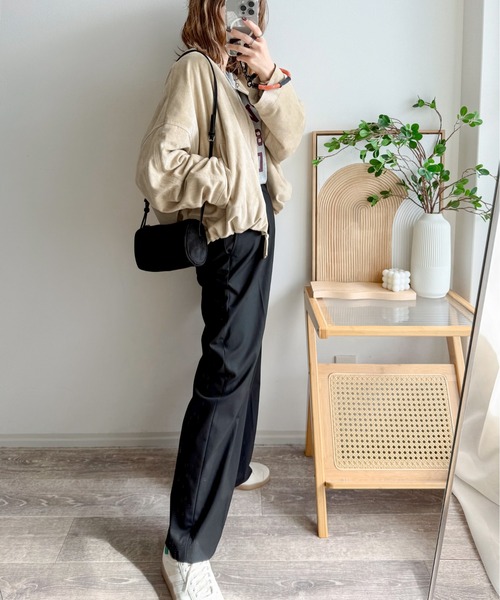 Cura Closet ブルゾン アウター 「ema.217 select」フェイクスエード