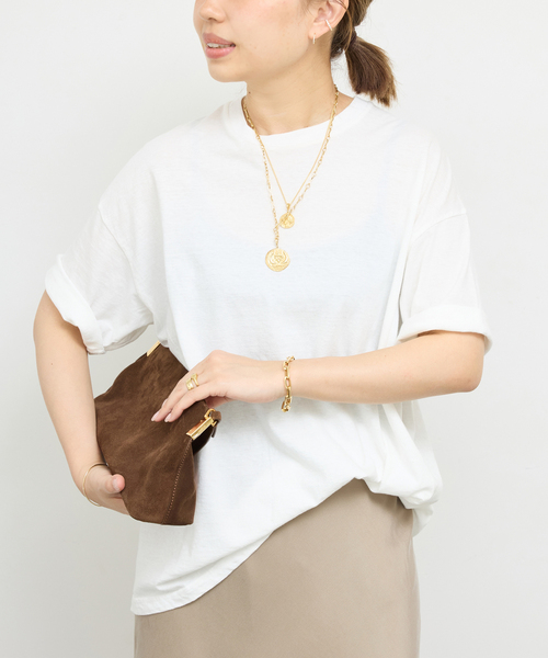 「Deuxieme Classe」 半袖Tシャツ FREE ホワイト レディースの画像